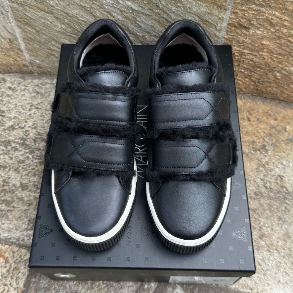 Marc Cain Furry Velcro Sneakers